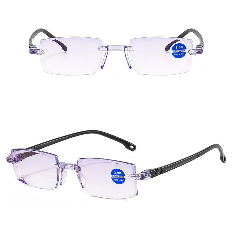 Diamond Cut Dual Light Blue Light Blocking Reading Glasses