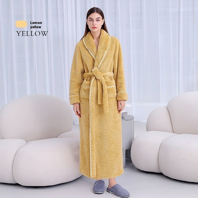 Women's Plus Size Plush Bathrobe