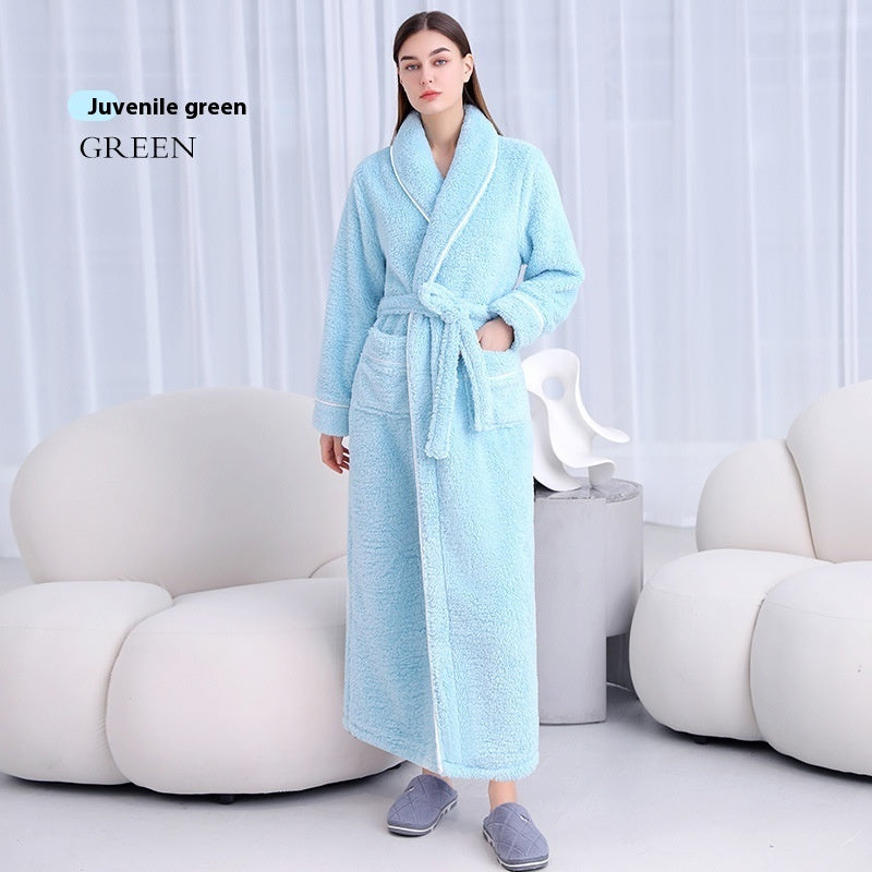 Women's Plus Size Plush Bathrobe