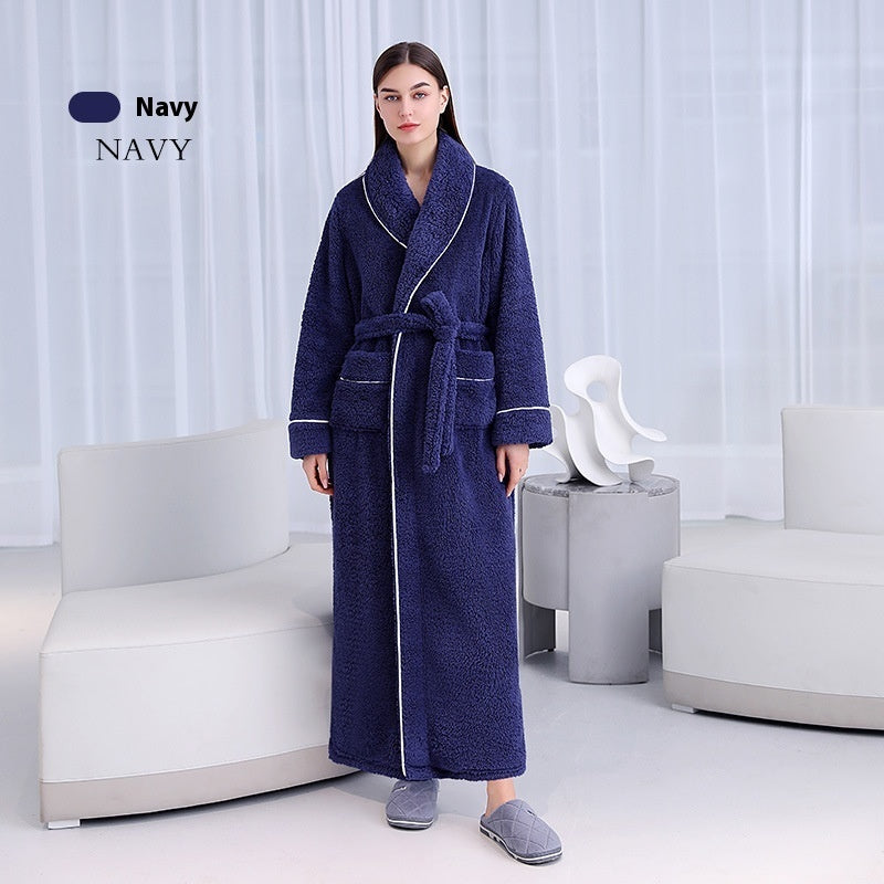 Women's Plus Size Plush Bathrobe