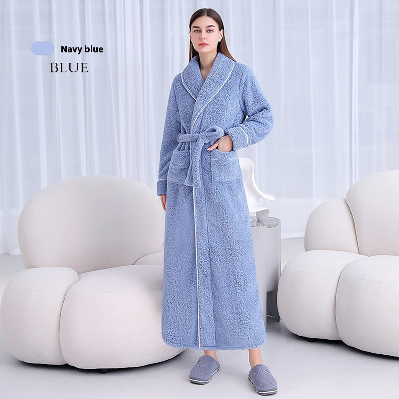 Women's Plus Size Plush Bathrobe